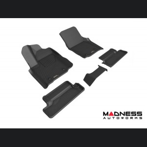 Toyota Tacoma Floor Liners - All-Weather - Black by 3D MAXpider - Extended Cab